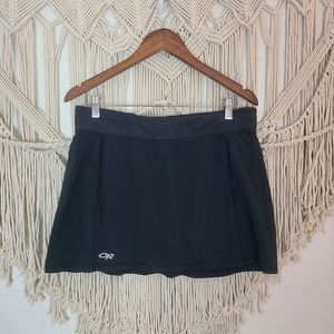 Outdoor Research Black Gray Athletic Recreational Skort Size L